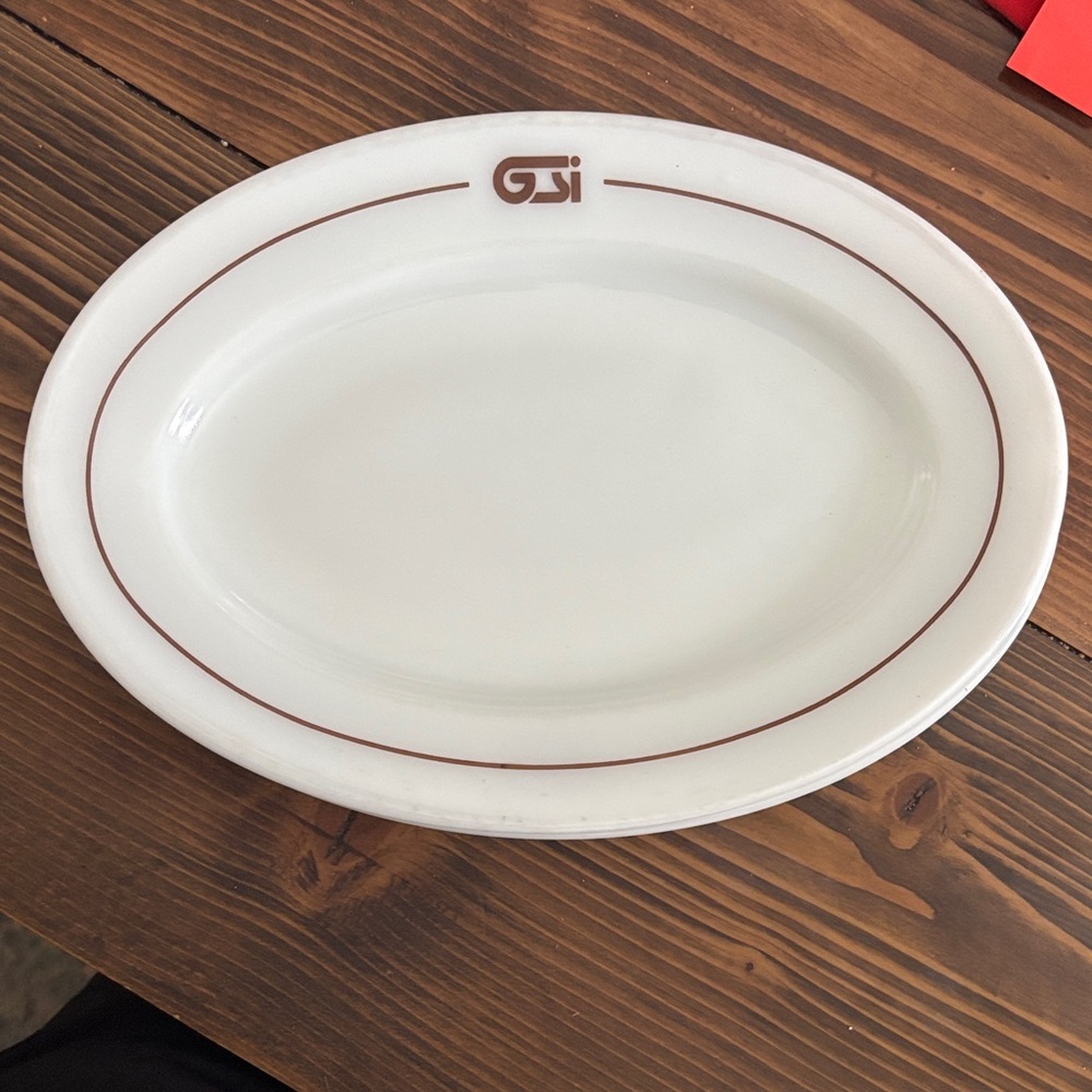 Pyrex GSI Oval Serving Platter